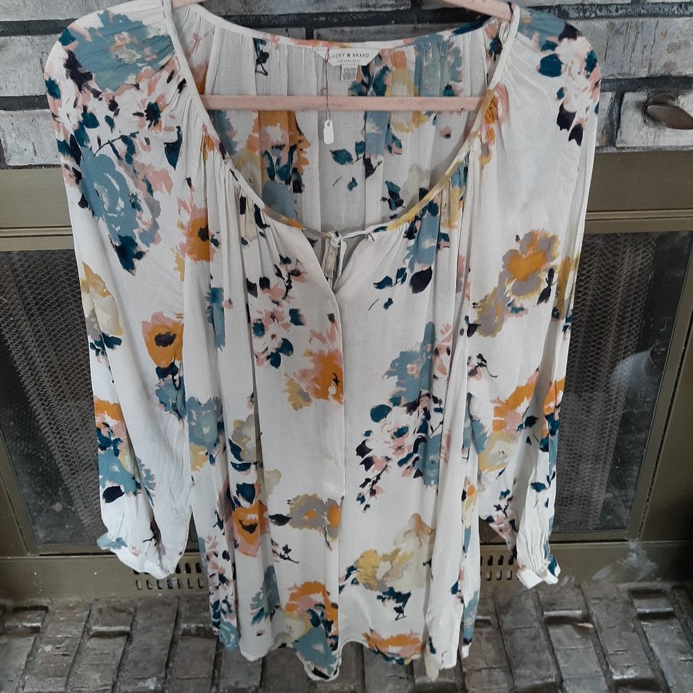 Lucky Brand Floral Top